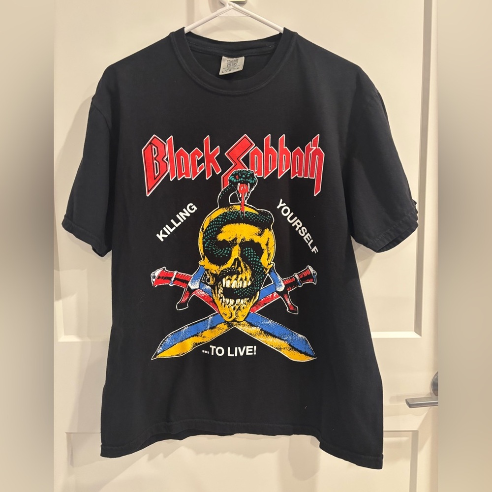 Black Sabbath t-shirt, men’s size L